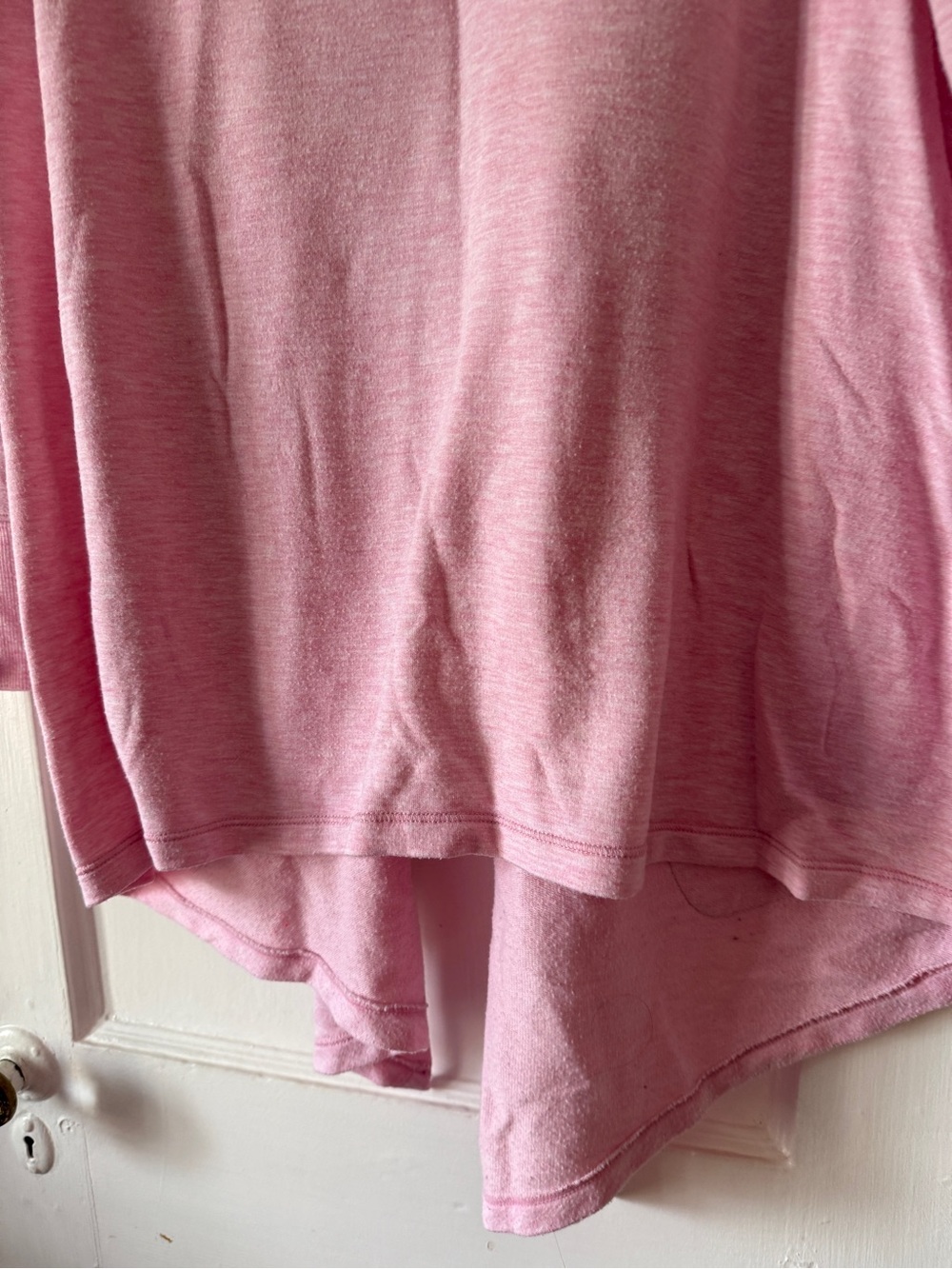 Cuddl Duds Light Pink Open-Front Hooded Cardigan - Picture 8 of 10